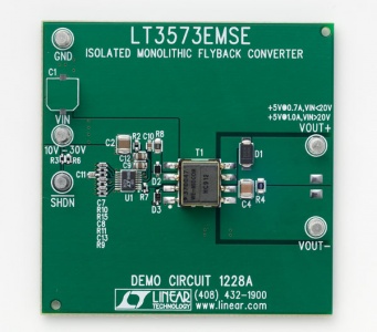 LT3573, convertitore isolato flyback